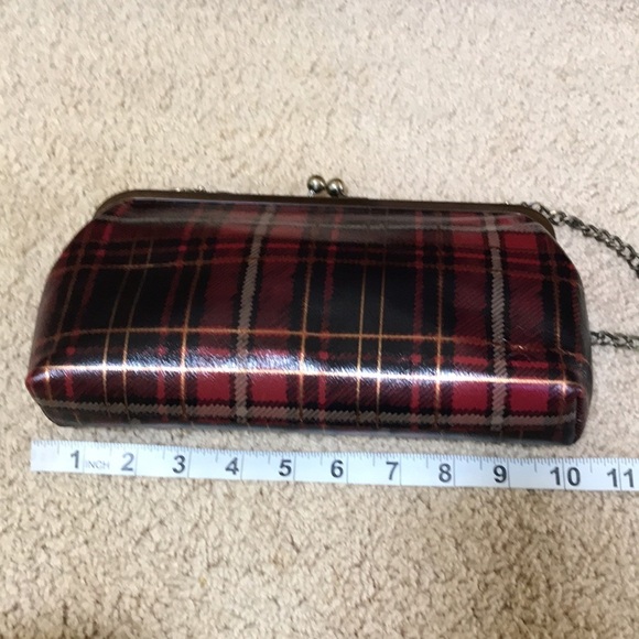 PATRICIA NASH 10th anniversary special plaid clutch
